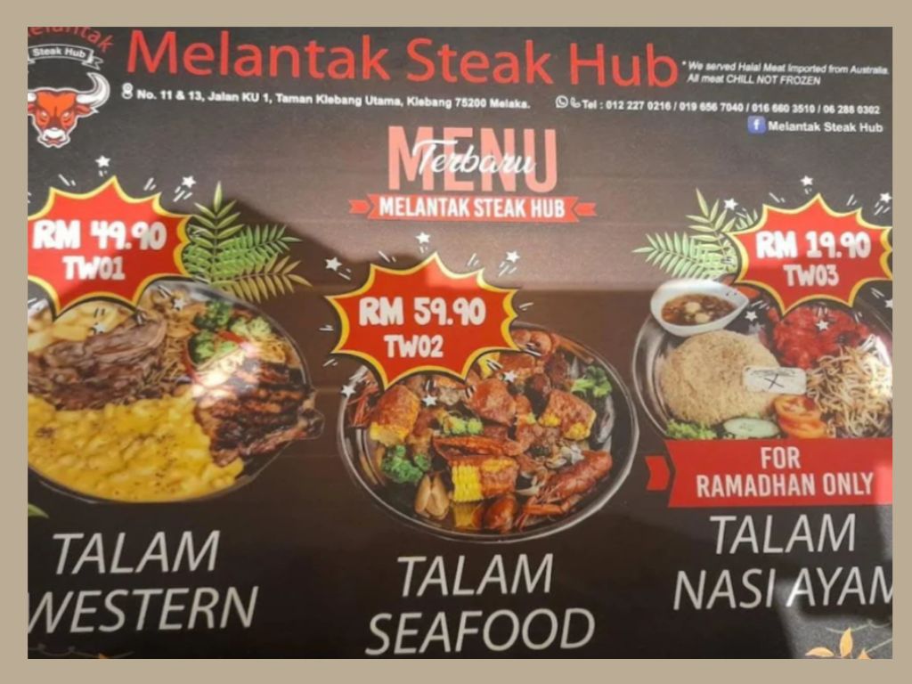 Melantak Steak Hub Malaysia