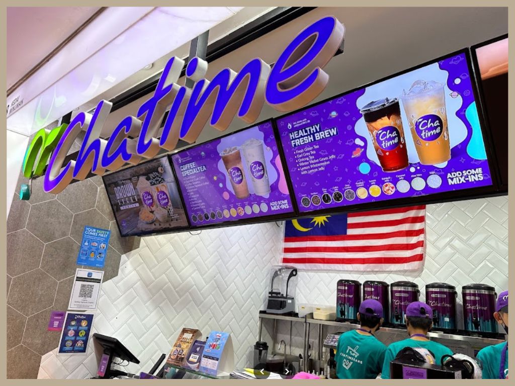 Menu Chatime Malaysia